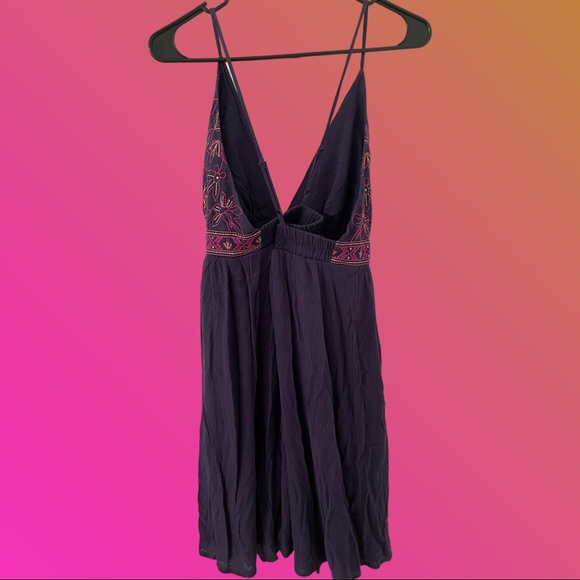 Beaded Summer Dress - Xhiliration - Picture 5 of 6